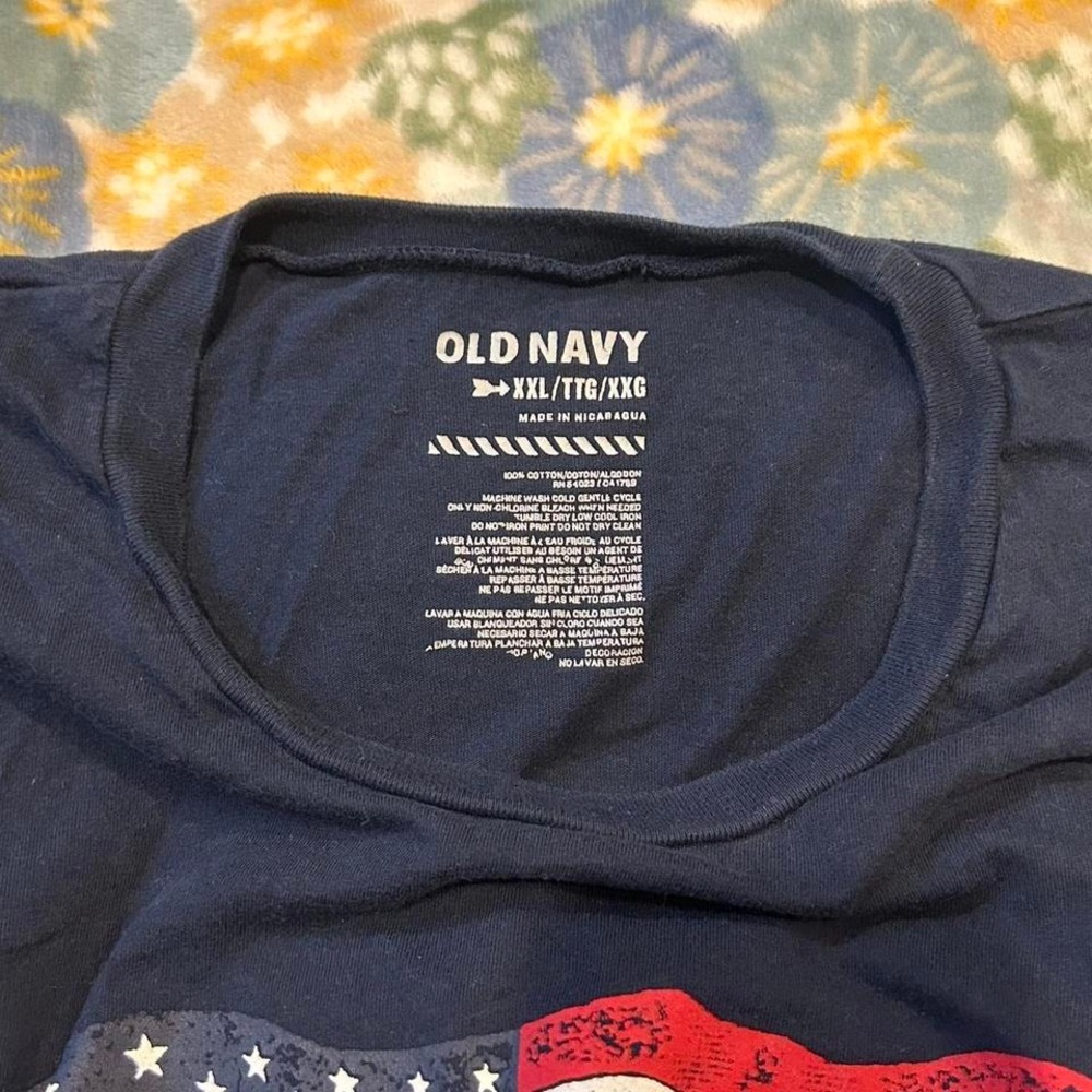 Old Navy Fourth of July 2012 Men's XXL T-shirt Great Condition - Picture 3 of 3